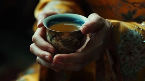 下聯:千杯太白酒,笑談古今愁