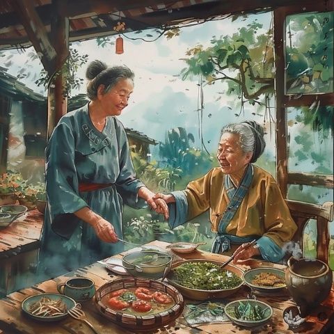 分享一句帶綠的詩句如下:綠蟻新醅酒,紅泥小火爐