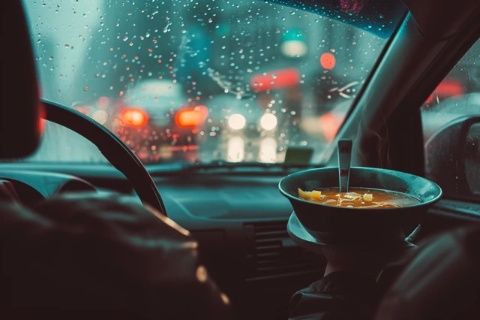 網約車司機的零食奇遇