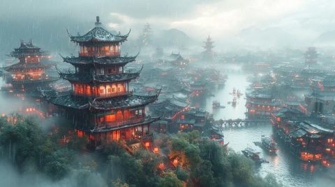 早餐后乘坐地鐵一號線四站至目的地,步行導航15分鐘抵達三坊七巷。