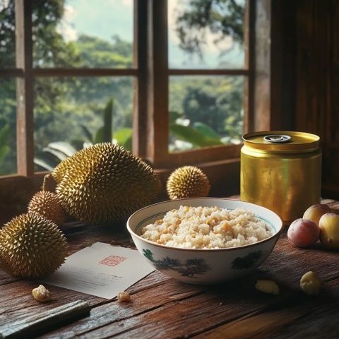 秋韻盎然:金黃景色與美味佳肴共譜和諧篇章