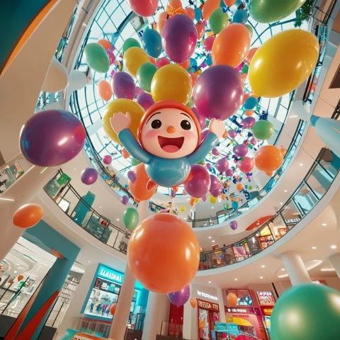天津金隅嘉品mall：家庭消費(fèi)新熱點(diǎn)，商場(chǎng)體驗(yàn)與美陳小品的魅力結(jié)合
