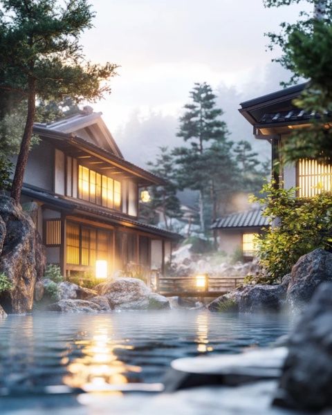 日本箱根獨特投資項目:琥珀溫泉旅館第一期探秘