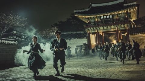 夜幕下網(wǎng)紅打卡地:延大南門繁華光影