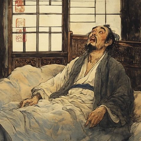 流淚1956年的一個(gè)深夜,65歲的賴雅敲響了張愛(ài)玲的房門(mén),進(jìn)屋后