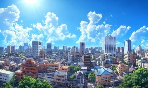 河西區(qū),9月5日的天空之城從陰天到罕見天氣的奇妙之旅