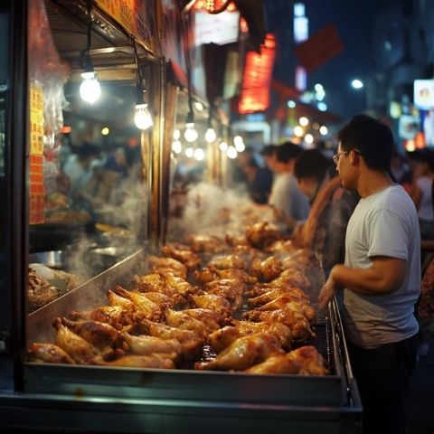 玉林特色香肉館夏至日狂售2000斤香肉月入超萬(wàn)