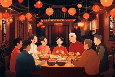 春節(jié)團(tuán)圓宴,盤古美食邀您共賞團(tuán)圓時(shí)光