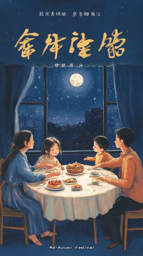 中秋佳節(jié)賞明月,品鑒國臺酒,家宴歡聚溫馨時光