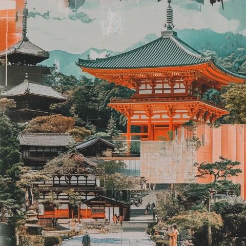 京都之旅:輾轉奔波終抵達,古都風情與美食的邂逅