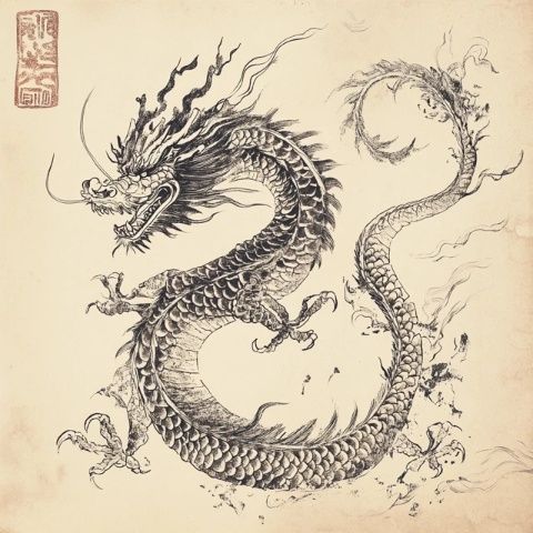 揭秘中國紋身玄學:龍圖騰的文化內涵與刺青禁忌