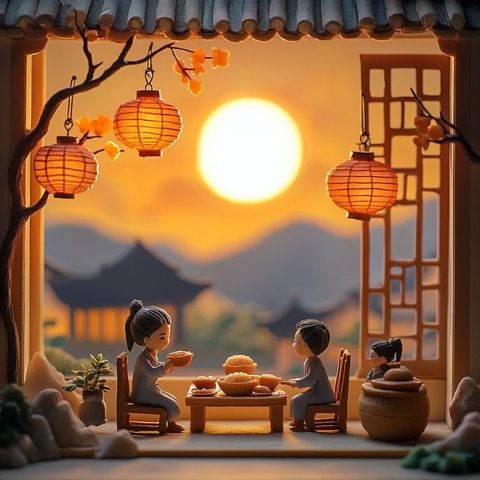 金延安度假區中秋獻禮，傳承文化舉辦拜月古風活動