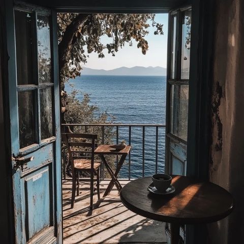 去過的治愈打卡地總有那么一片美麗的海景