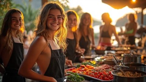 泰國濤島美食之旅：海景廚藝課與零食物浪費體驗