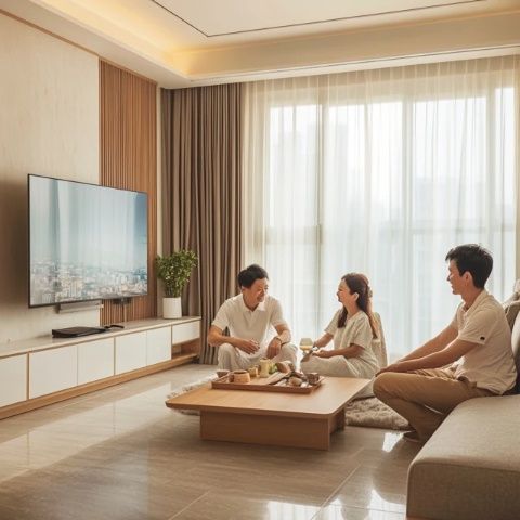 楊浦內環地鐵旁,精裝兩室一廳,紫荊廣場附近熱銷中