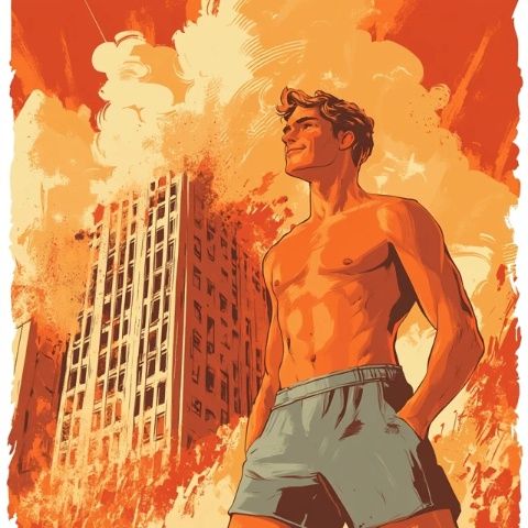 城市中的熱浪無情。