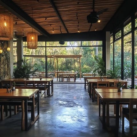 隱藏在國(guó)家植物園里的這家素菜館，你去過(guò)嗎？