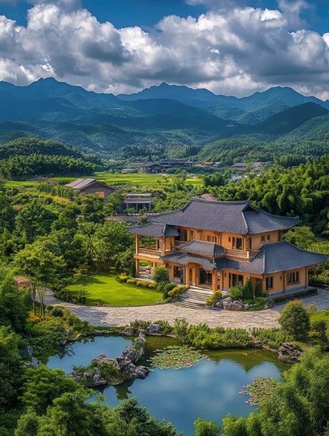 藏在廣西百色深山里的豪華酒店,是當地野趣度假天花板
