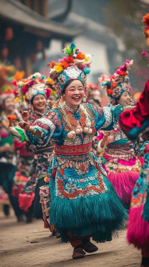 臺山慕仙節:一場向七仙女乞巧的風俗活動
