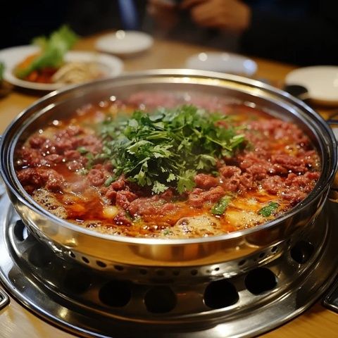 黑龍江大慶，一男子吃89元的自助料理，自己帶了個大盆，吃了很多的美食