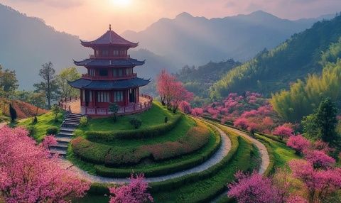 自然人文交織：天露山與梅溪小鎮(zhèn)的桃源秘境