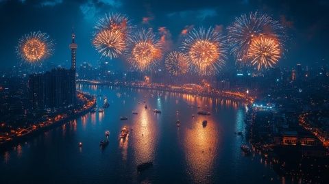 跨年夜各地?zé)熁ㄐ惚P點(diǎn):北上廣深不約而同上演“煙花雨