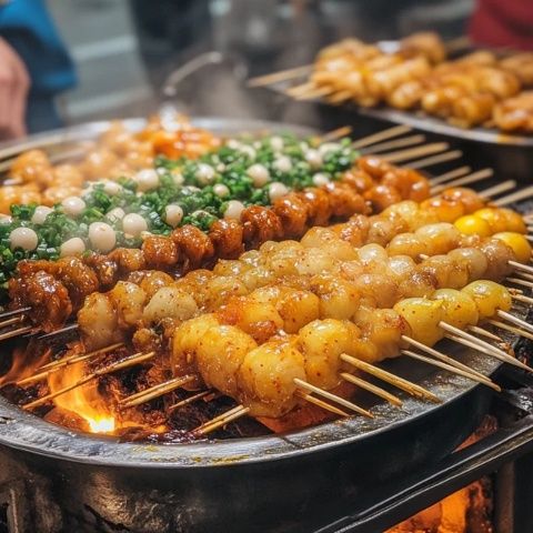 揭秘街頭美食香氣源頭,竹筒烹飪的魅力無法抵擋!