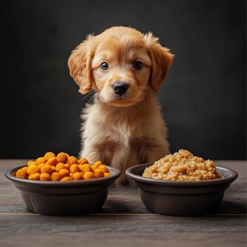 4個月金毛幼犬科學喂養指南:營養需求與喂食技巧