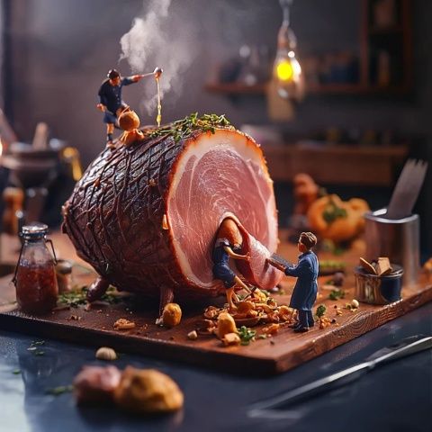 烹飪藝術：鹿茸菌煎炒豬頸肉，品味美食與生活哲學