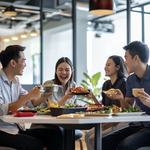 乳山銀灘外事職業大學餐廳午飯攻略：如何避免高峰期擁擠?