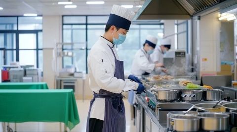 江蘇海洋大學(xué)美食魅力無邊，職大食堂鏡頭下大飽眼福