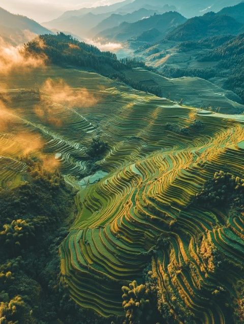 廣西龍脊梯田秋日美景+特色美食推薦