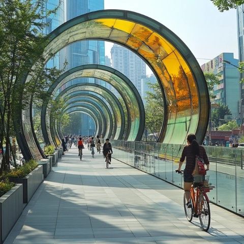 標(biāo)題上海碳水一條街,大街上密密麻麻的人群,熱鬧非凡,生意非常火爆