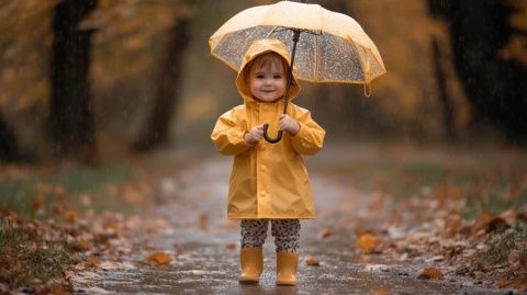 
兒童雨天安全手冊：教育、防護與應對指南
