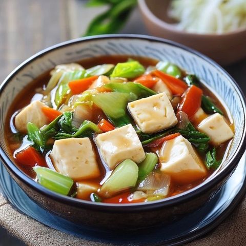 夏日美食之自制鹵豆腐