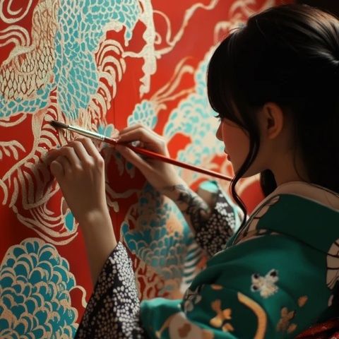 創意無限!書法愛好者在美食上揮毫潑墨,展現文化魅力(視頻)
