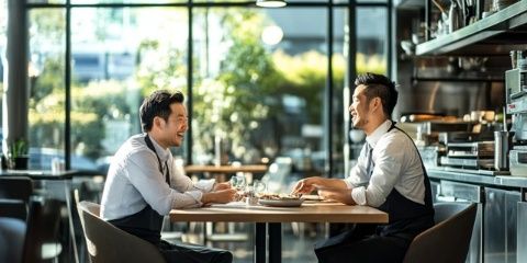 美食計劃五:溫馨營業日,顧客支持下的高效收攤時刻