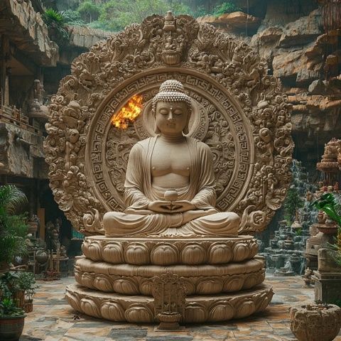 樂山大佛之旅：摩崖石刻與地道美食的魅力邂逅