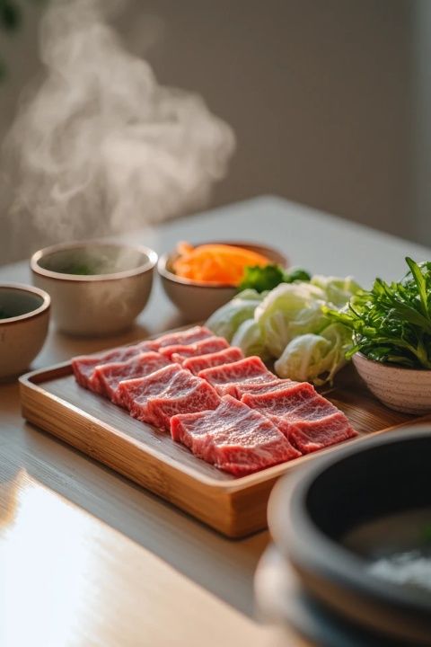 媽媽強烈推薦的年夜飯:富士山型半熟和牛,口感驚艷!