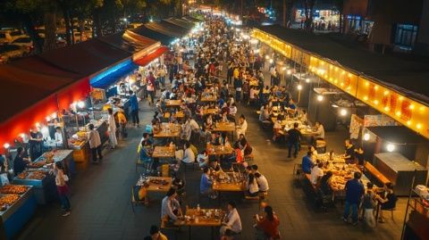 地攤經濟來了大學路上海久違的煙火氣要回來了