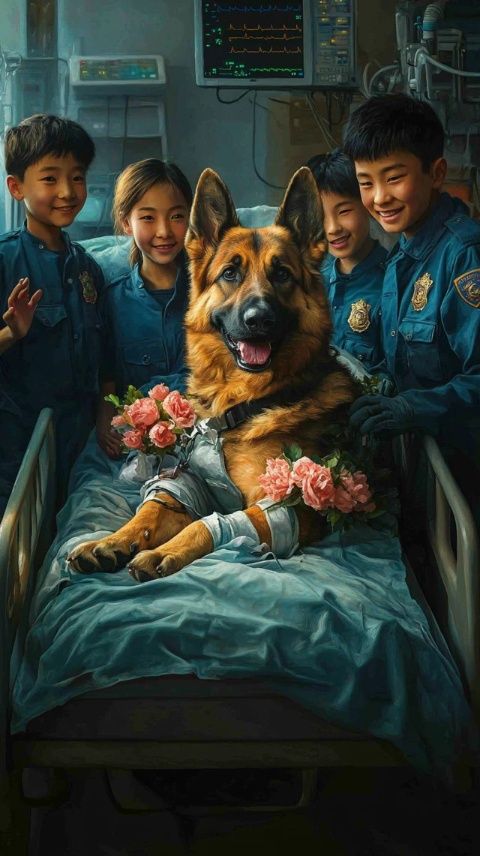 甘肅地震中的搜救犬：受傷不言痛，生命探測器的無畏堅守