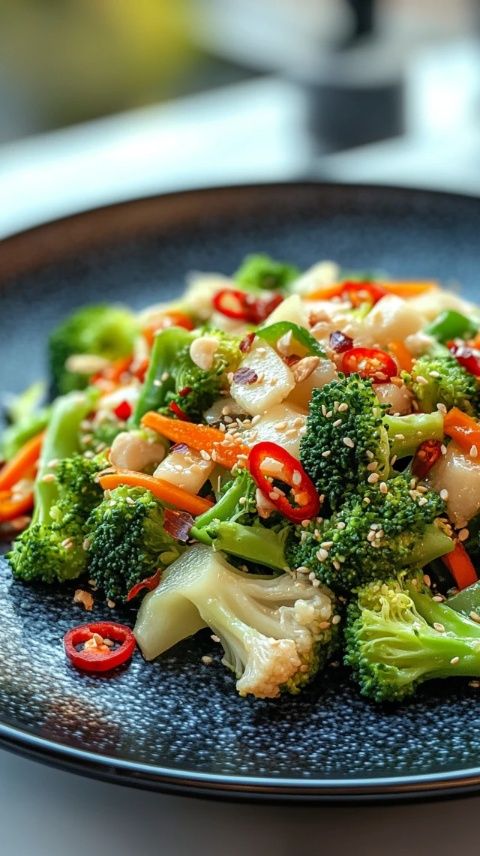 西蘭花炒火腿-營養豐富又美味的做法步驟圖解