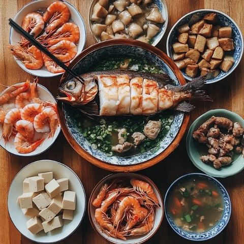 蓬萊美食千萬種:鲅魚宴與八仙全魚宴的美味之旅