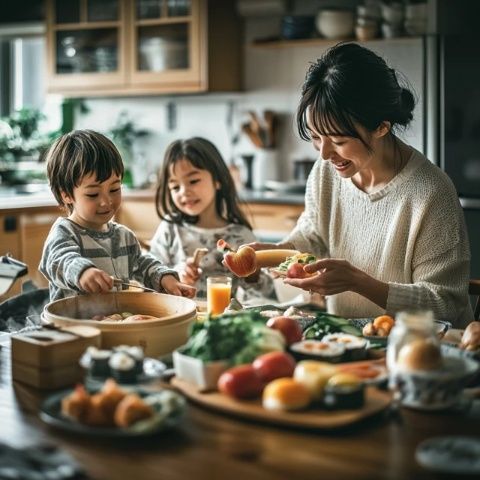 全能主婦的美好生活:烹飪、育兒與自媒體創作,中西文化交融的家庭教育典范