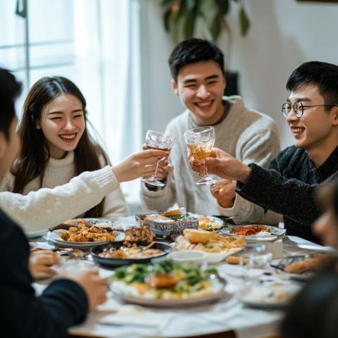 阿信深情呼吁共享中華美食文化:我們都是中國人