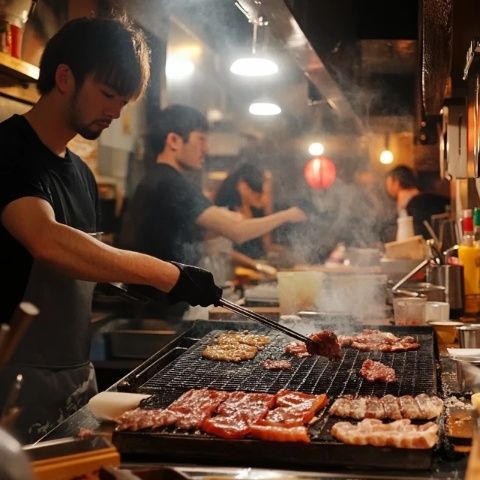 南京超火的日式烤肉排隊也要吃!