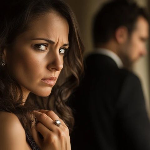 她也許誤會了:難道是想逃婚?
