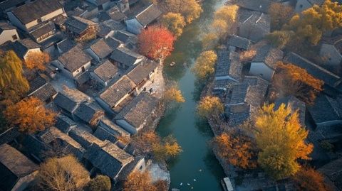 浙江金華新光村:一個歷史悠久、風景如畫的古村落