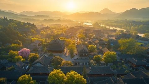 浙江金華新光村:一個歷史悠久、風景如畫的古村落