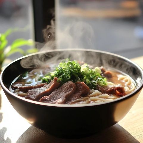 貪圖便宜嘗鮮，結果吃到不好吃的原湯牛肉粉，真是后悔莫及